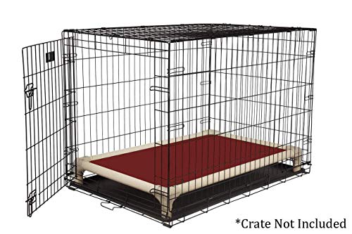 Kuranda Almond PVC Chewproof Dog Crate Bed